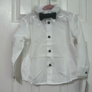 Van Heusen Infant Tuxedo Shirt & Biw Tie